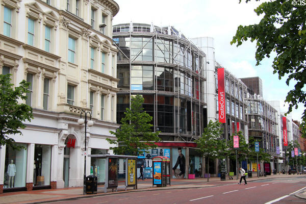 Castle Court Shopping Center (Donegall Place). Belfast, Northern Ireland.