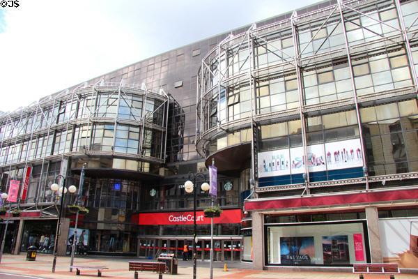 Castle Court Shopping Center (Donegall Place). Belfast, Northern Ireland.