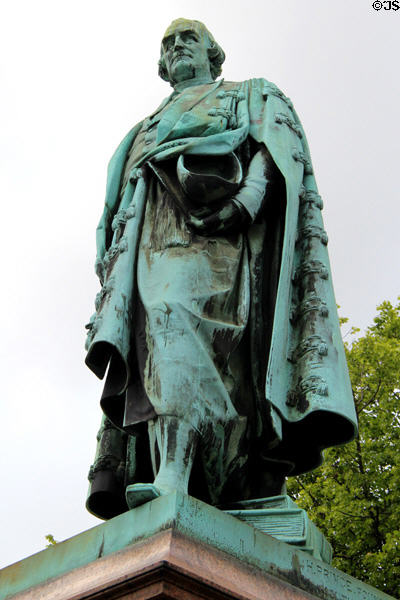 Henry Cooke (1788-1868) statue 1876 by Samuel Ferris Lynn on College Square. Belfast, Northern Ireland.
