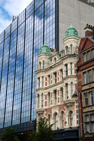 Former National Bank Building (62-64 High St.). Belfast, Northern Ireland.