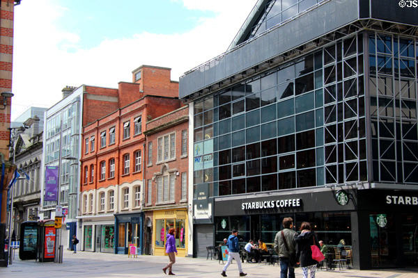 Arthur Street vista. Belfast, Northern Ireland.