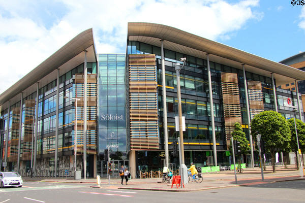 Soloist building (2014) (1 Lanyon Place). Belfast, Northern Ireland. Architect: WDR & RT Taggart.