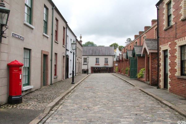 Cluan Place at Ulster Folk Park. Belfast, Northern Ireland.