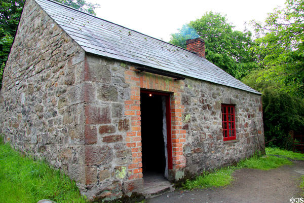 Lisrage Forge (1830s) at Ulster Folk Park. Belfast, Northern Ireland.