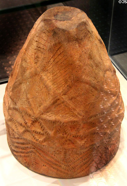 Ceramic urn from County Down at Ulster Museum. Belfast, Northern Ireland.