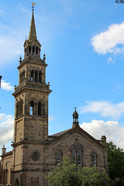 Elmwood Hall (concert hall & former Presbyterian Church) (1862) at Queen's University Belfast. Belfast, Northern Ireland.