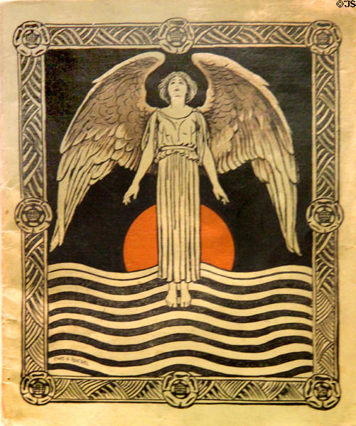 Souvenir program from Covent Garden Titanic Disaster Fund Matinee (May 14, 1912) at Ulster Transport Museum. Belfast, Northern Ireland.