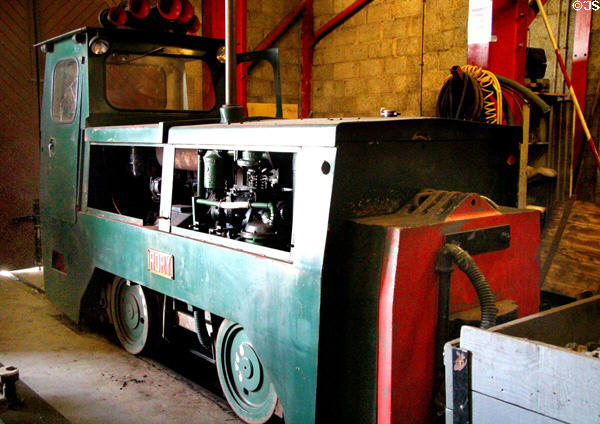 Diesel locomotive Rory at Giant's Causeway & Bushmills Railway. Northern Ireland.