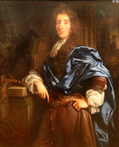 James Sotheby portrait (c1690) by John Riley of London at Tate Britain. London, United Kingdom.