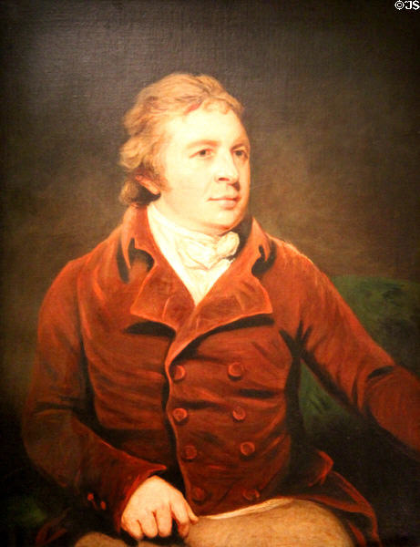 Portrait of George Hibbert (c1798) by John Hoppner at Mobile Museum of Art. Mobile, AL.