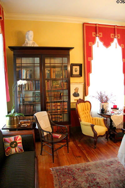 Library at Oakleigh Plantation. Mobile, AL.