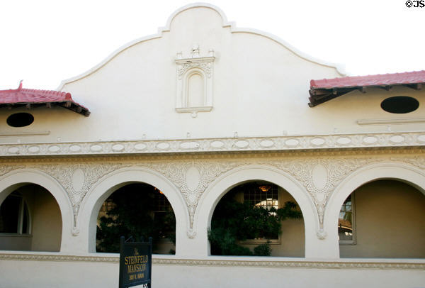 Steinfeld Mansion (First Owls Club - 1898) (300 N. Main Ave.). Tucson, AZ. Architect: Henry C. Trost.