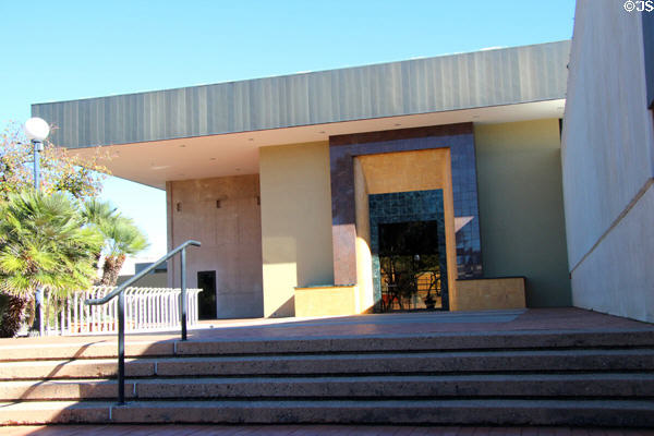 Modern architecture of Tucson Museum of Art. Tucson, AZ.