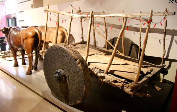 Mexican Carreta (19thC) at Arizona History Museum. Tucson, AZ.