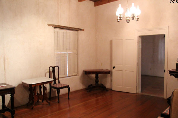 Parlor at Sosa-Carrillo-Frémont House. Tucson, AZ.