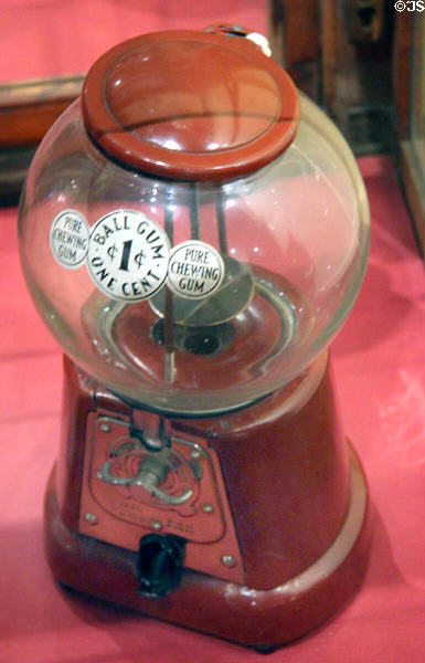 Ball gum machine at Arizona Historical Society Museum Downtown. Tucson, AZ.