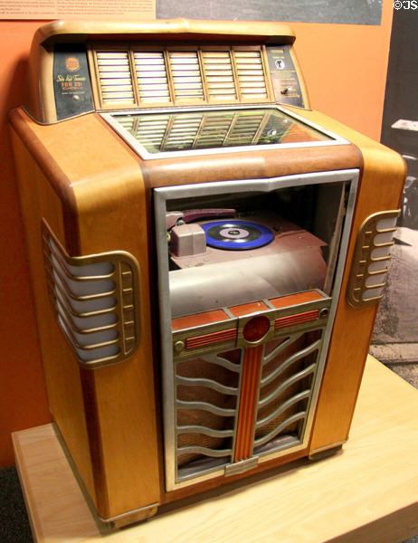 Juke box at Arizona Historical Society Museum Downtown. Tucson, AZ.
