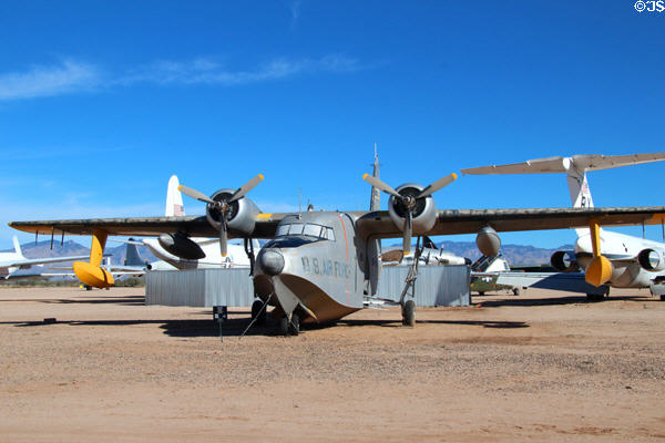 Grumman Albatross HU-16A Amphibian Air Sea Rescue (1949-83) at Pima Air & Space Museum. Tucson, AZ.