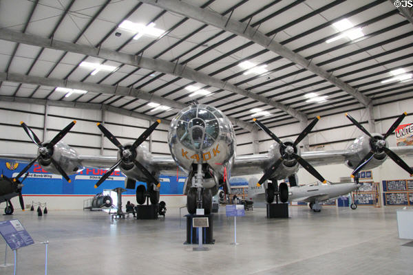 Boeing Superfortress B-29 bomber (1940-50s) at Pima Air & Space Museum. Tucson, AZ.