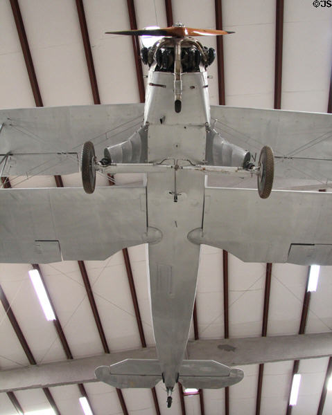 Focke Wulf Stieglitz FW 44J German biplane trainer (1932-WWII) at Pima Air & Space Museum. Tucson, AZ.