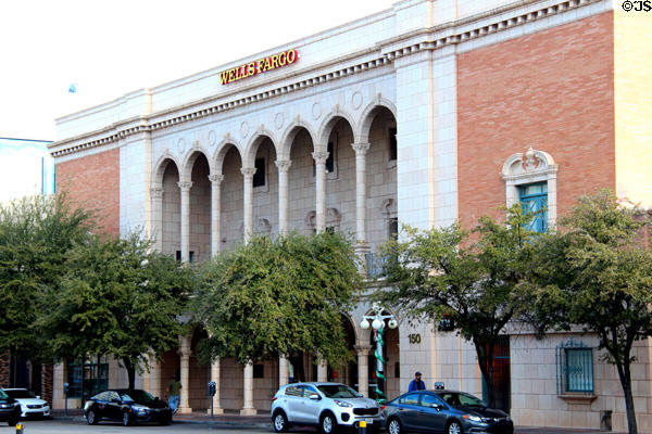 Wells Fargo building (1955) (150 N. Stone Ave.). Tucson, AZ. Architect: Place & Place.