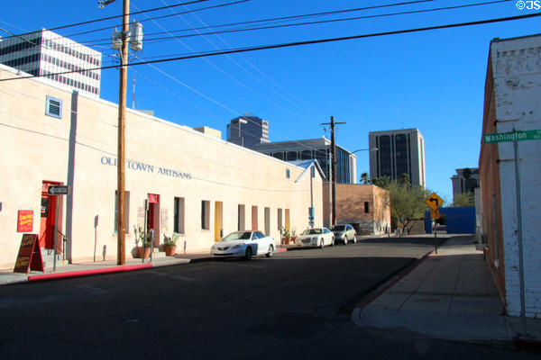 Old Town Artisans area. Tucson, AZ.
