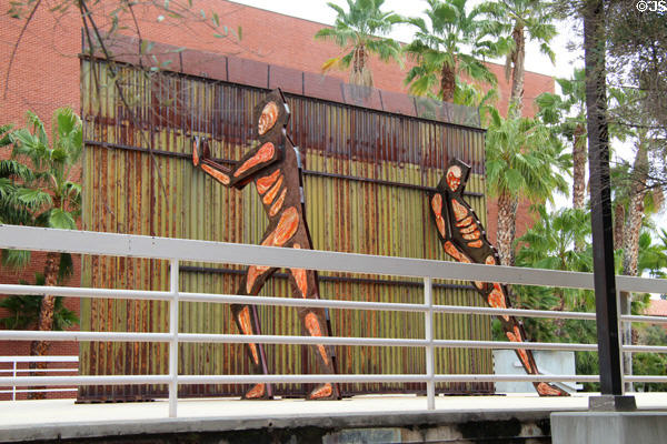 Sculpture at University of Arizona. Tucson, AZ.
