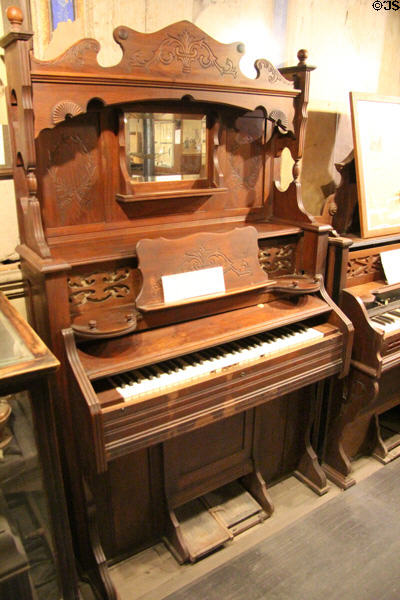 Foot-pumped organ at Bird Cage Theatre. Tombstone, AZ.