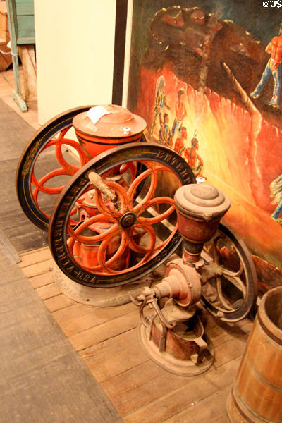 Coffee grinders at Bird Cage Theatre. Tombstone, AZ.