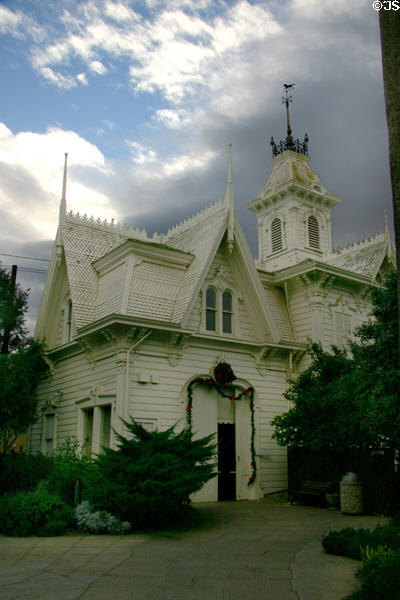 Coach house of California Governor's Mansion. Sacramento, CA.