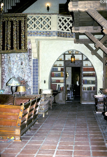 Scotty's Castle living room. CA.