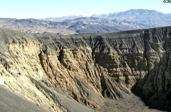 Ubehebe Crater in Death Valley National Park. CA.