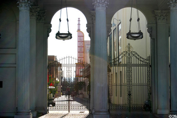 Motion picture studio lot of what was MGM then Columbia & now Sony Picture Studios. Culver City, CA.