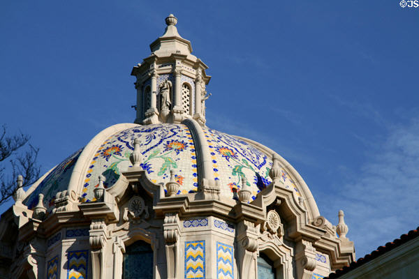 Dome of Saint Vincent Catholic Church. Los Angeles, CA.