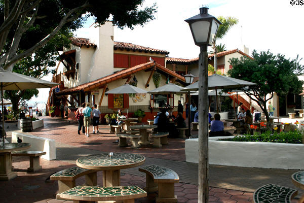 Seaport Village (1980) (849 W. Harbor Dr.). San Diego, CA. Architect: Hope Architects.