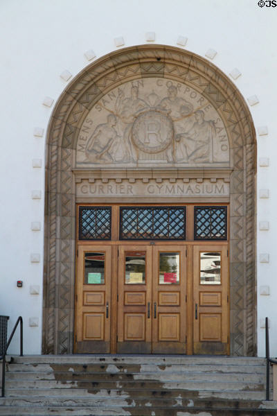 Currier Gymnasium at Redlands University. Redlands, CA.