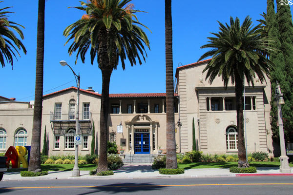Riverside Art Museum (former YWCA) (1929) (3425 Mission Inn Ave.). Riverside, CA. Style: Mediterranean. Architect: Julia Morgan.