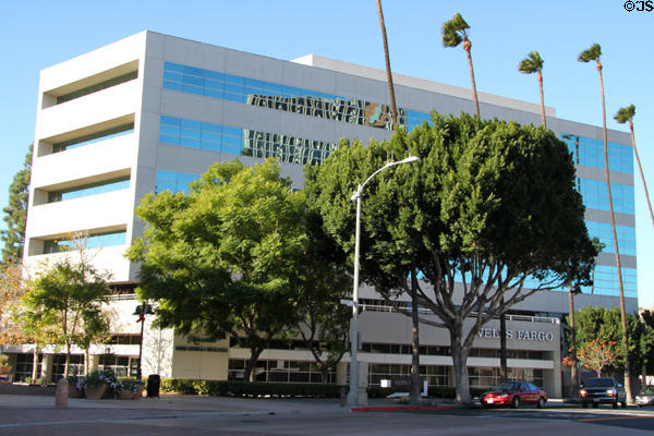 Mission Square / Wells Fargo Bank (1984) (3750 University Ave.). Riverside, CA.