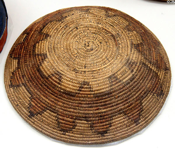 Navajo basket (pre 1910) at Riverside Museum. Riverside, CA.