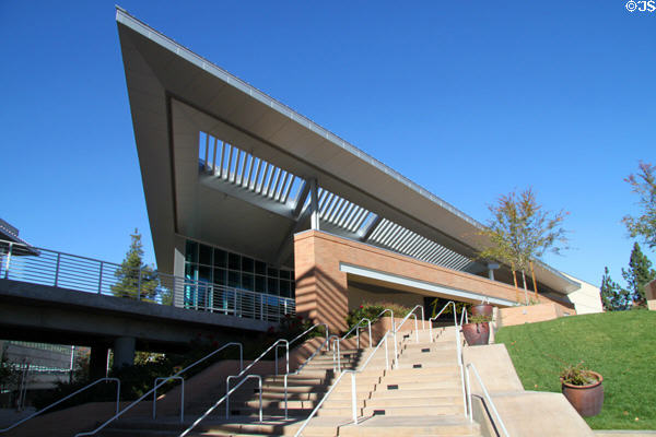 Dining building of HUB at University of California, Riverside. Riverside, CA.