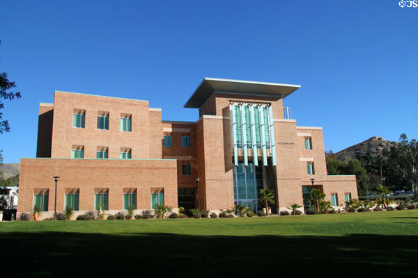 Psychology building at University of California, Riverside. Riverside, CA.