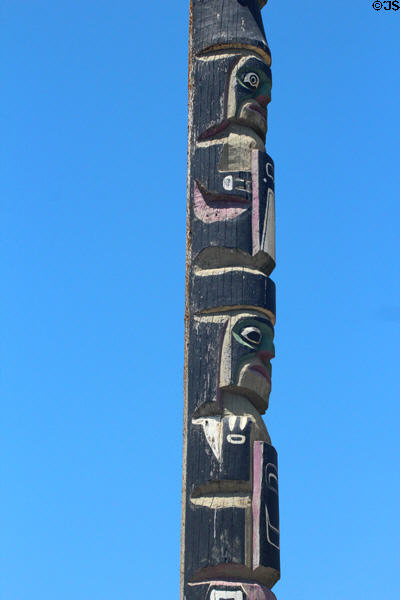 Totem pole at Cliff House. San Francisco, CA.