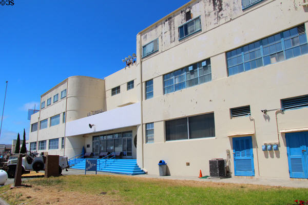 Former Alameda Naval Air Station terminal now a Museum. Alameda, CA. Style: Art Deco.