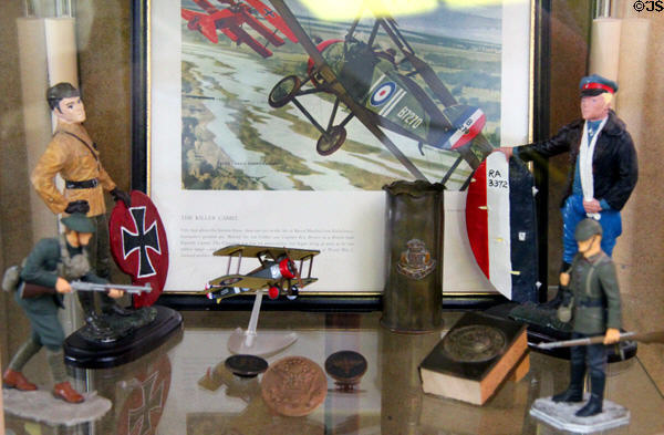 World War I aviation display at Alameda Naval Air Museum. Alameda, CA.