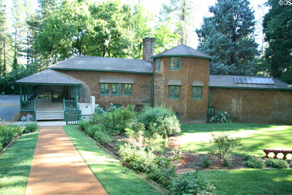 Empire Clubhouse, home of mine manager & guest house, at Empire Mine State Historic Park. Grass Valley, CA.