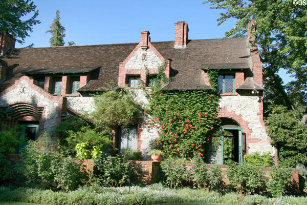Cottage (1896) at Empire Mine State Historic Park. Grass Valley, CA. Architect: Willis Polk.