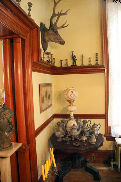 Candlestick parlor at Pardee Home Museum. Oakland, CA.
