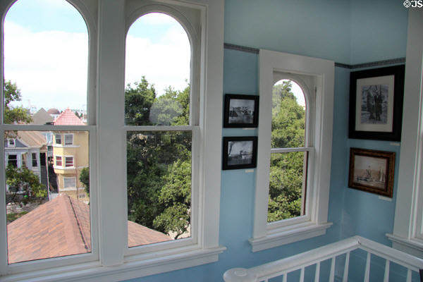 View from cupola of Pardee Home Museum. Oakland, CA.