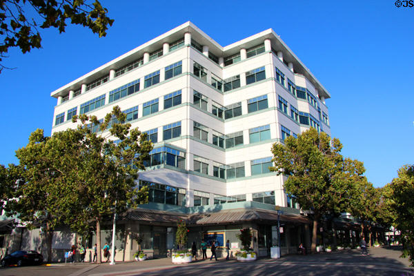 Architecture at Jack London Square. Oakland, CA.