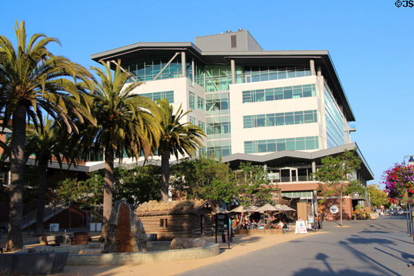 Architecture at Jack London Square. Oakland, CA.